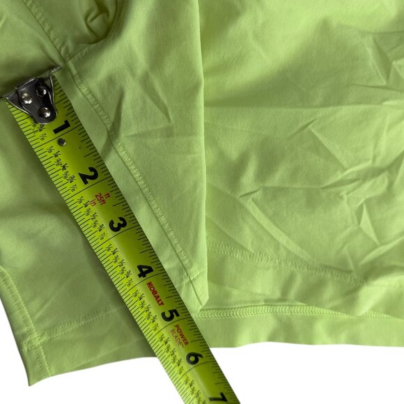 Lululemon Neon Fluorescent Highlighter Yellow Green Men's Large.  Athletic Runni - Picture 11 of 12
